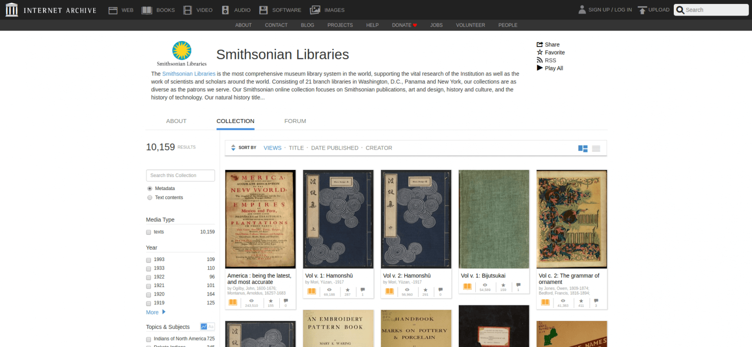 Archive.org old books